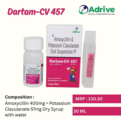 DARTAM-CV 457 DRY SYRUP 