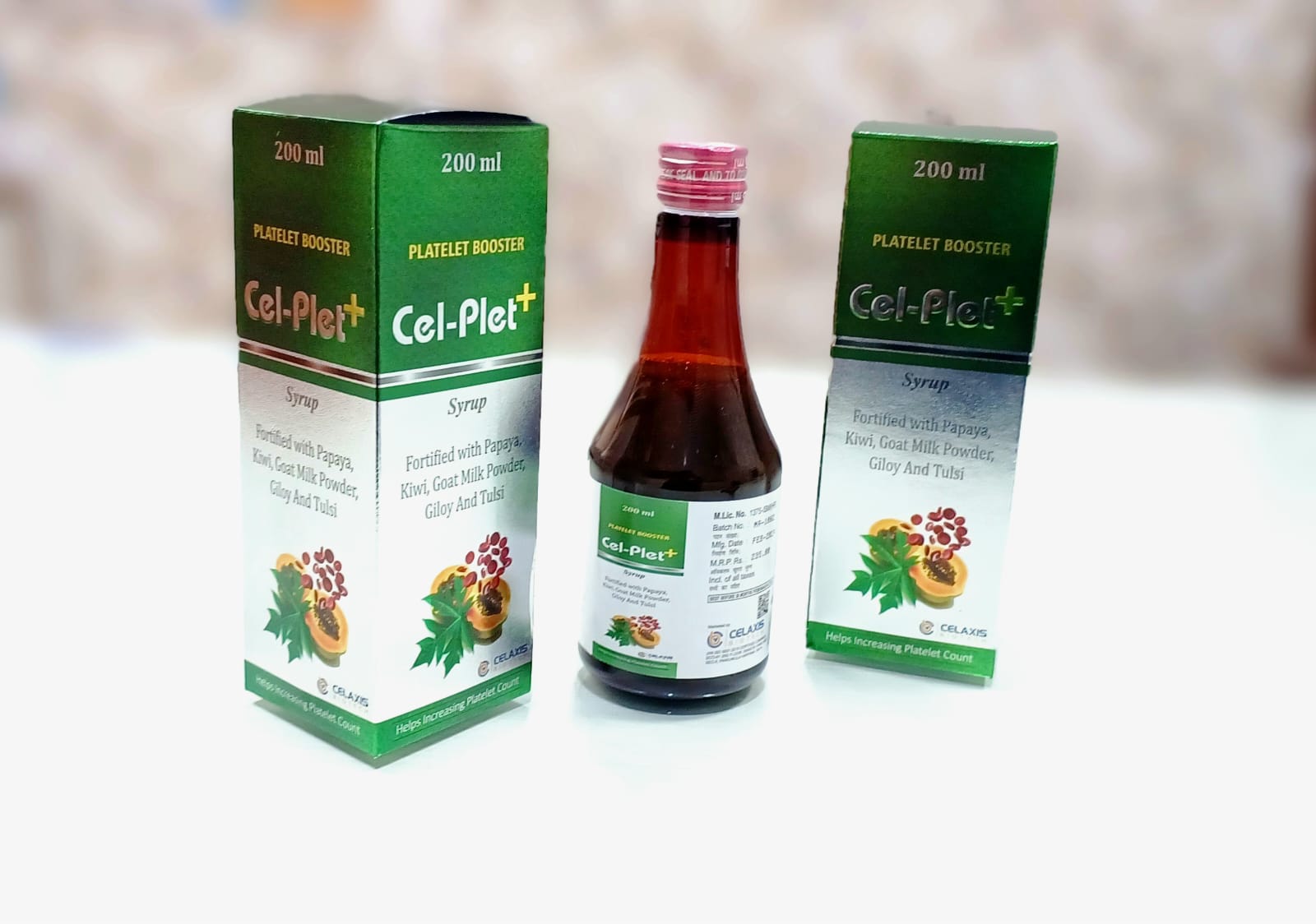 CEL-PLET PLUSSYRUP