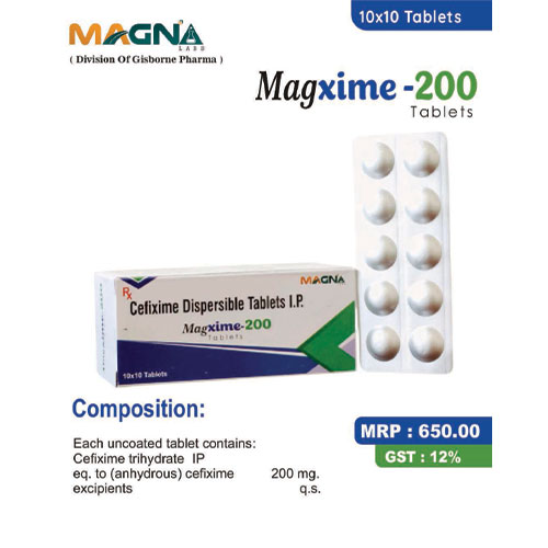 MAGXIME-200 TABLETS 