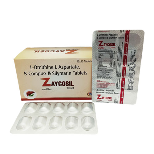 SILYMARIN 70 MG+L-ORNITHINE L-ASPARTATE 250 MG+ VITAMIN B1 1.8 MG+ VITAMIN B2 2.5 MG+VITAMIN B6 2.4 