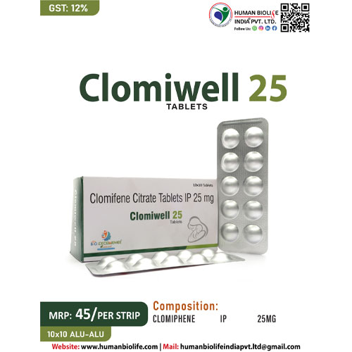 CLOMIWELL-25 Tablets