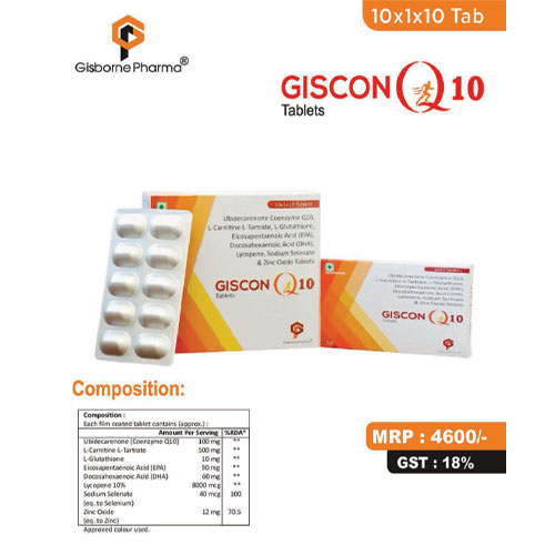 GISCON-Q10 Tablets
