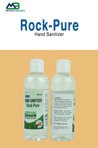 Rock Pure Hand Sanitizer 100ml