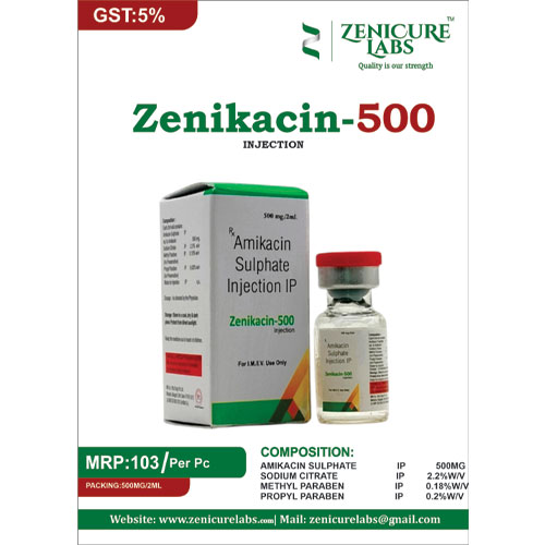 ZENIKACIN-500 Injection