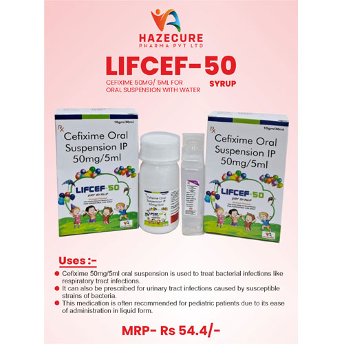 LIFCEF-50 Dry Syrup