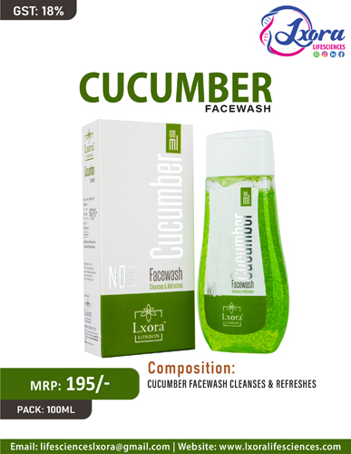 LXORA'® CUCUMBER FACEWASH