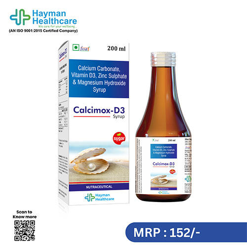 CALCIMOX-D3 SYRUP (200ml)
