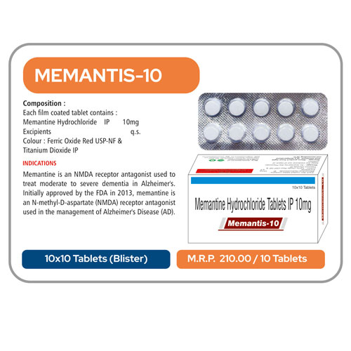MEMANTIS-10 TABLETS