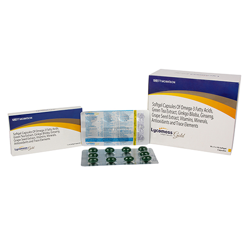 Lycomoss-Gold Softgel Capsules