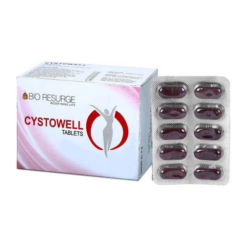 BIO RESURGE LIFE ||Cystowell ||750 Mg Helpful To Control Ovary Cyst| Tablets