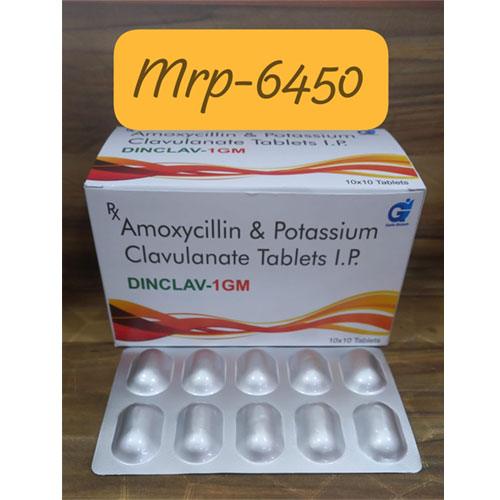 DINCLAV-1GM TABLETS