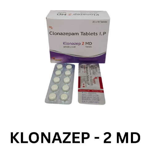 KLONAZEP-2 MD TABLETS