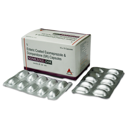 Esomeprazole 40mg + Domperidone 30mg SR Capsules