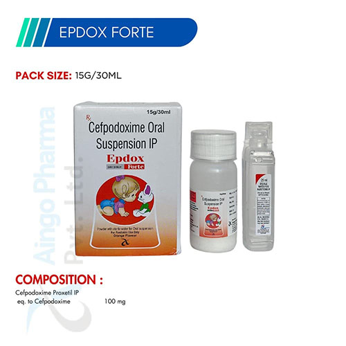 EPDOX-FORTE Dry Syrup