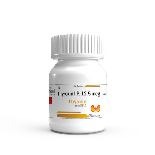 Thyroxine I.P. 12.5 mcg Tablets