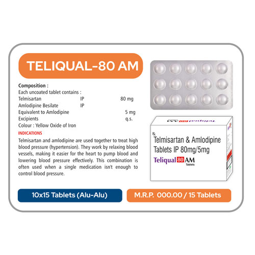 TELIQUAL 80-AM TABLETS