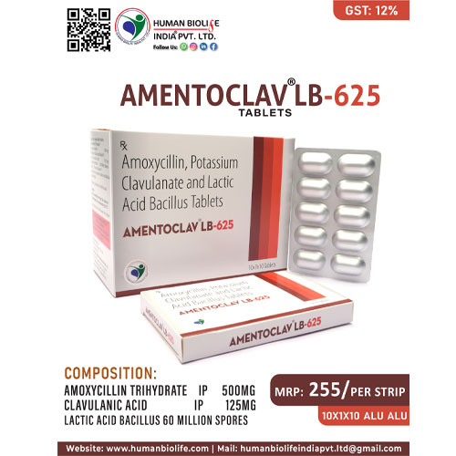 AMENTOCLAV LB-625 Tablets