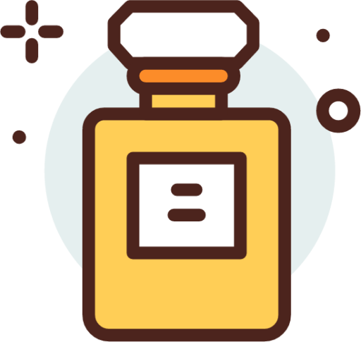 Golden Fancy Bottles Perfumes