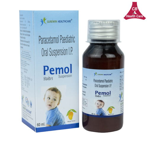 Paracetamol IP 120 mg Suspension