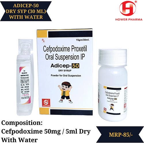 Adicep-50 Dry Syrups