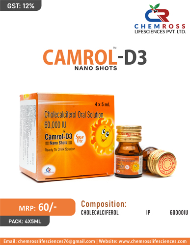 CAMROL-D3 Nano Shots
