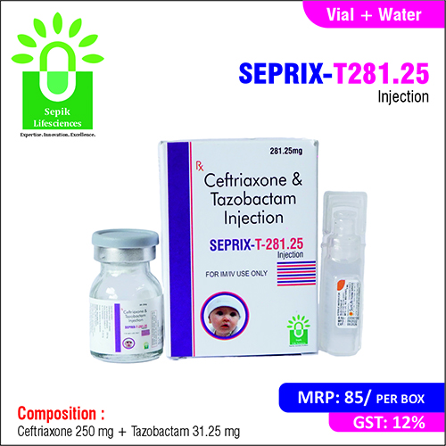 SEPRIX-T 281.25MG Injection