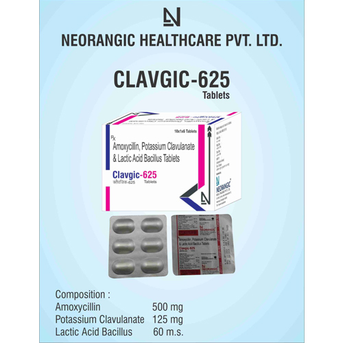 CLAVGIC-625 Tablets
