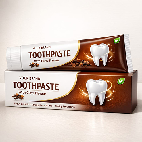 Toothpaste With Clove Flavour