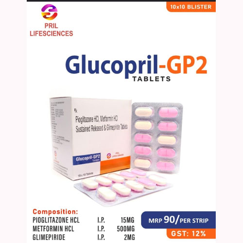 GLUCOPRIL-GP2 TABLETS