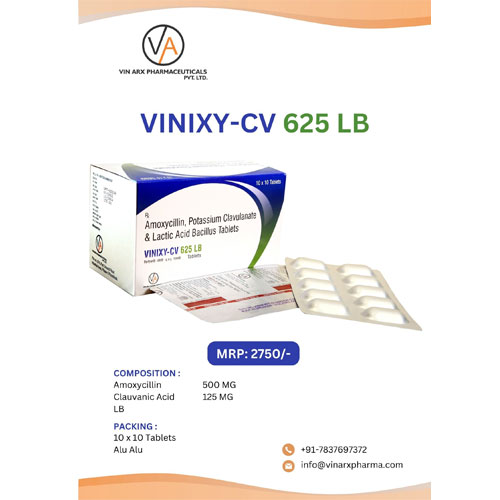 VINIXY-CV 625 LB TABLETS