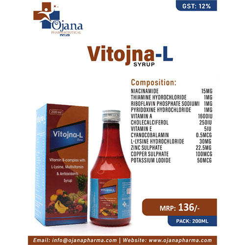 Vitojna-L Syrup (200ml)