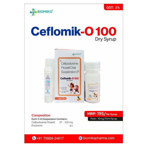 Ceflomik-O-100 Dry Syrup