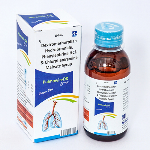 PULMOWIN-DX Syrup (Sugar Free)