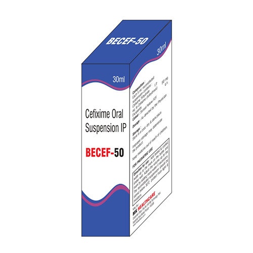 Cefixime Oral Suspension. I.P