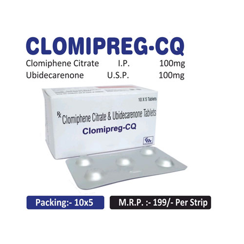 CLOMIFENE CITRATE + UBIDECARENONE TABLETS
