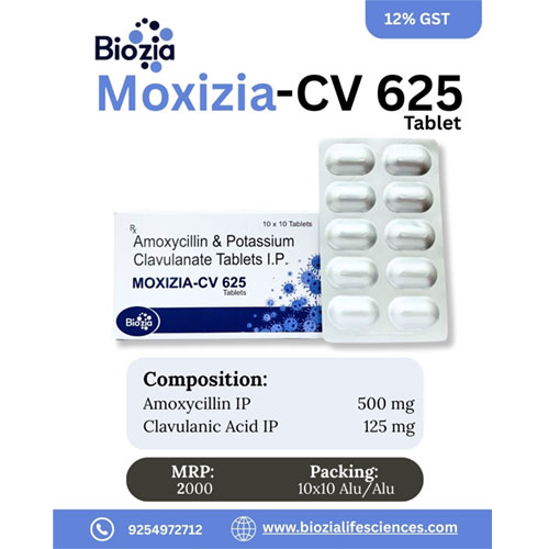 Moxizia-CV 625 Tablet