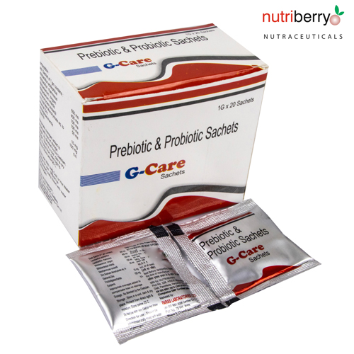 Prebiotic+Probiotics Lactobacillus Acidophilus 0.6Billion Spores+Lactobacillus Rhamnosus 0.6 Sachets