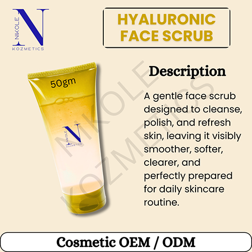 Hyaluronic Face Scrub