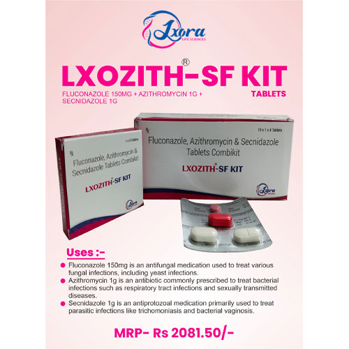 LXOZITH-SF KIT TABLETS