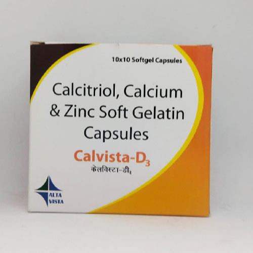 CALVISTA - D3 SOFTGEL CAPSULES