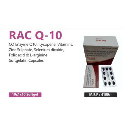 RAC Q-10 Softgel Capsules