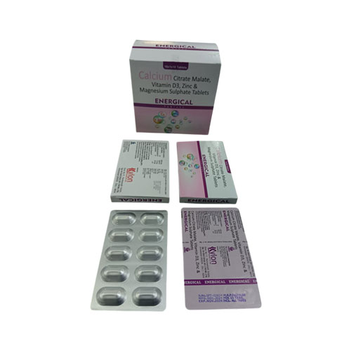 Calcium + Vitamin D3 + Zinc + Magnesium with excipients Tablets