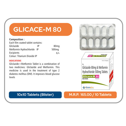 GLICACE M-80 TABLETS