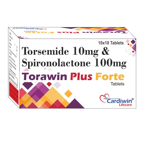 Torsemide I.P. 10Mg + Spironolactone I.P. 100Mg Tablets
