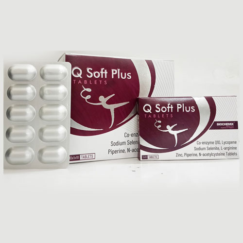 Co-enzyme Q10+ Lycopene+ Sodium Selenite+ L-Arginine+Zinc+Piperine+N-acetylcysteine Tablets