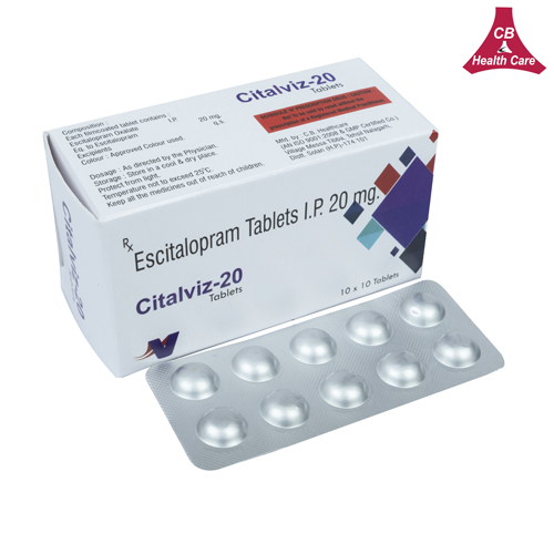 Escitalopram Tablets I.P. 20mg