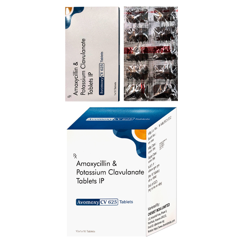 Amoxycillin 500 Mg + Clavulanic Acid 125 Mg Tablets