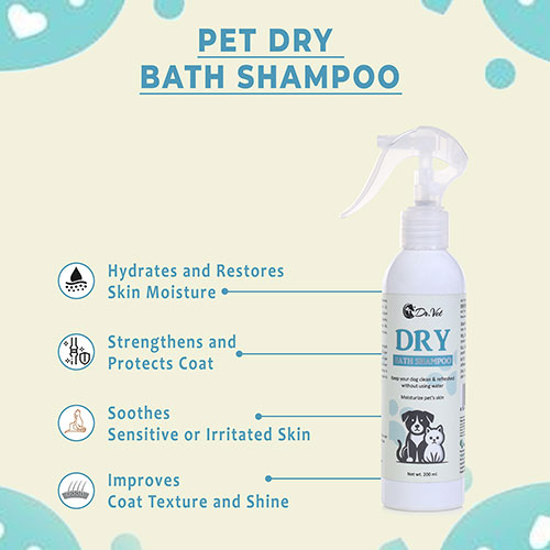Dr. Vet Pet Dry Bath Shampoo