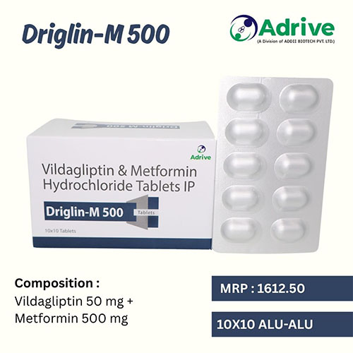DRIGLIN-M 500 TABLETS