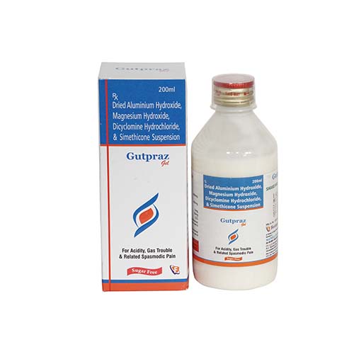 GUTPRAZ GEL 200ML (SUGAR FREE) Syrup